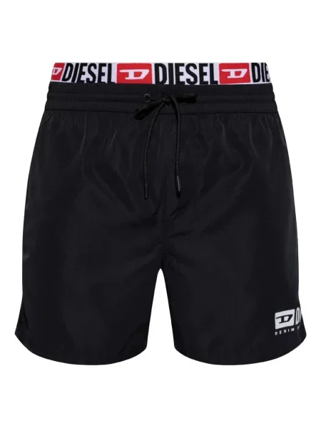 Slip de baie Diesel cu imagine negru