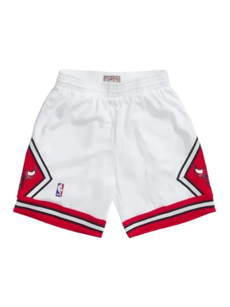Spodenki sportowe Mitchell & Ness retro białe