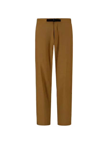 Cu centură pantaloni Laminar cu bretele maro