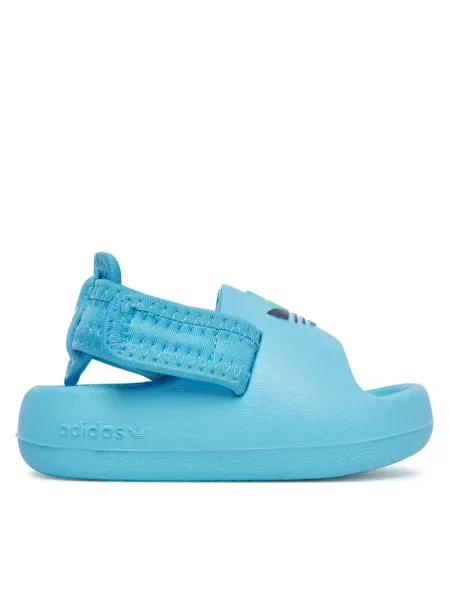 Sandały adidas niebieskie