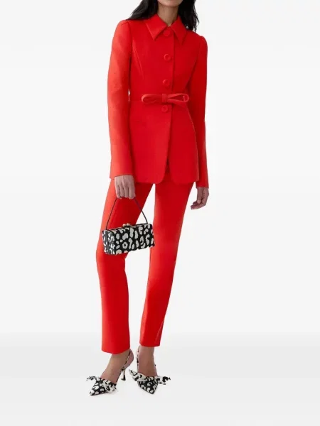 Pantaloni Carolina Herrera roșu