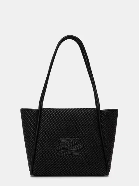 Karl Lagerfeld geantă shopper pentru femei K/AUTOGRAPH negru
