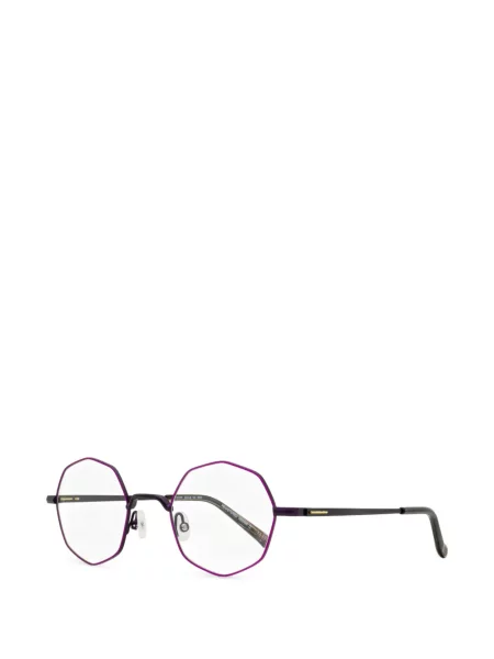 Ochelari de soare Morel cu imprimeu geometric violet