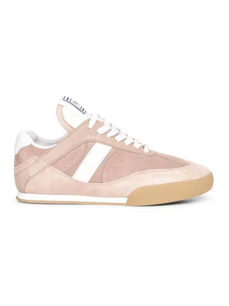 Sneakersy Chloe skórzane różowe