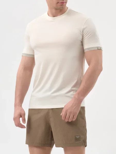 Футболка Armani Exchange бежева
