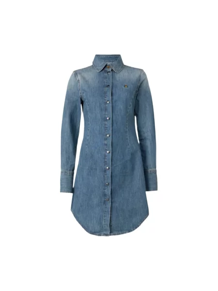 Sukienka jeansowa Vivienne Westwood niebieska