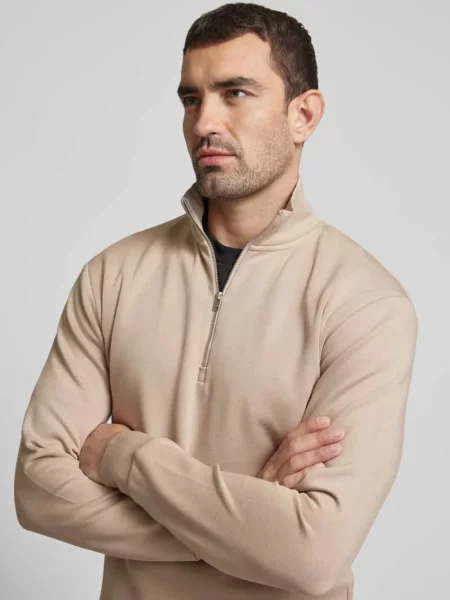 Bluza z zapinanym kołnierzem model ‘MANUEL’ Selected Homme