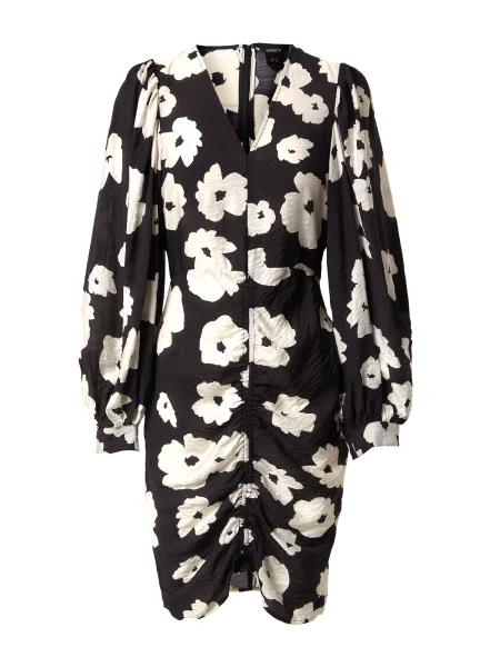 Lindex Obleka Samantha črna bela