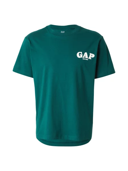 Gap Tričko Zelená biela