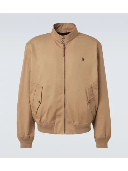 Polo Ralph Lauren Prijelazna jakna svijetlosmeđa smeđa