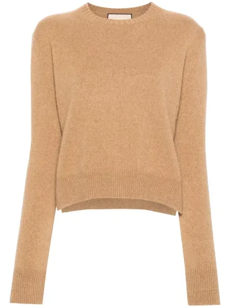 Pulover Plan C cu crăpătură maro