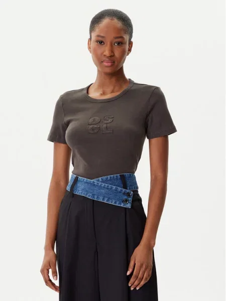 Desigual T-Shirt Praga γκρι