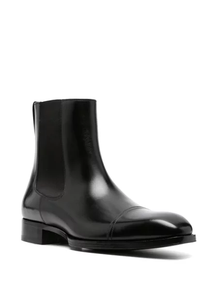 Botine chelsea Tom Ford din piele negru