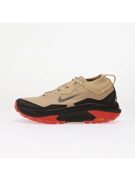 Sneakers Nike ACG Zegama Trail GORE-TEX Linen/ Black/ Light Crimson/ Light Orewood Brown EUR 43 negru