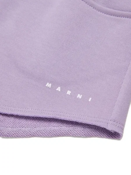 Szorty dziecięce Marni fioletowe