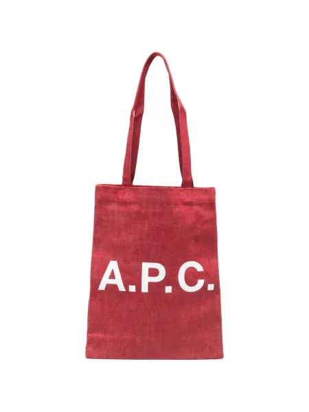 Shopper táska A.p.c. piros