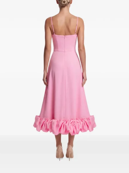 Rochie midi Post Meridiem roz
