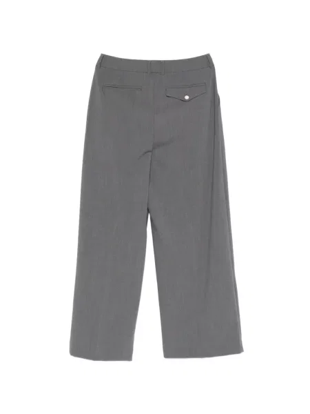 Pantaloni Thestroy plisate gri