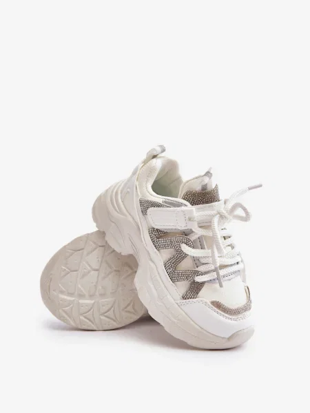 Sneakerși copii Boto alb