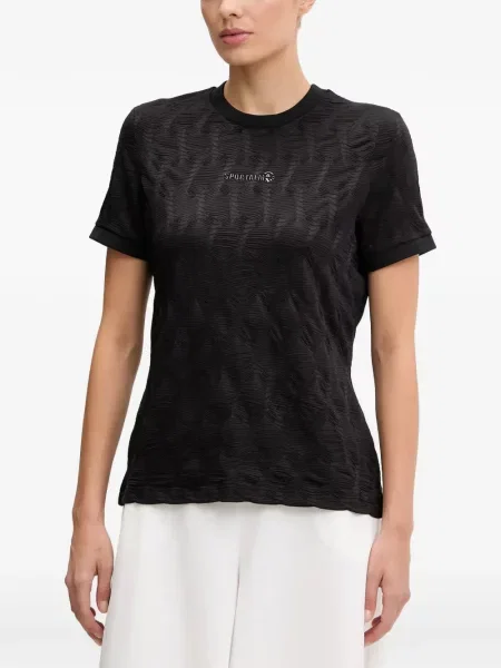 Tricou Sportalm cu autograf negru