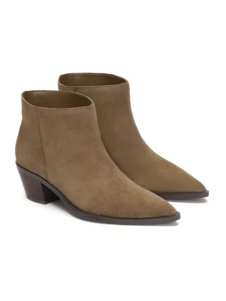 Botki Kazar zamszowe brązowe