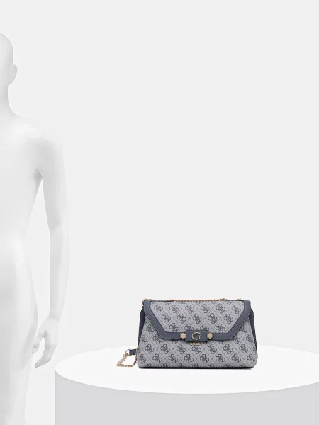 Кожаная сумка через плечо Guess