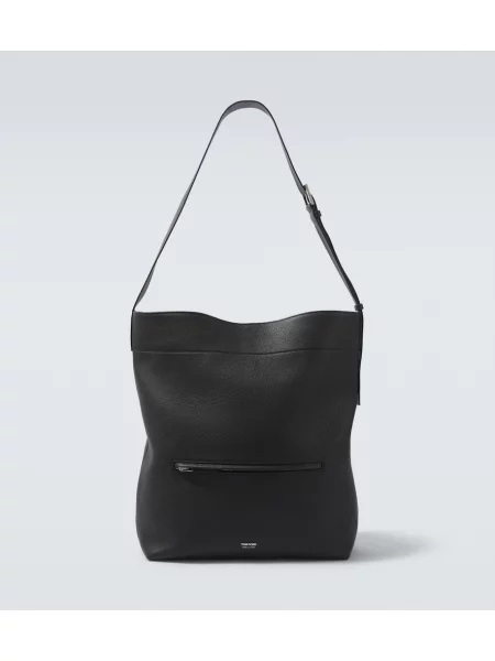Geantă Tom Ford din piele negru