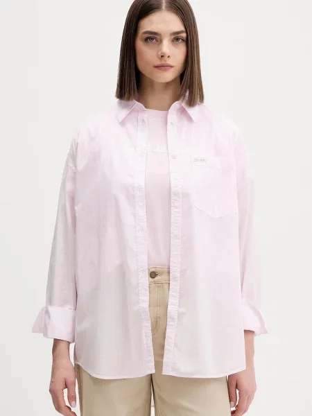 Guess Jeans koszula różowa