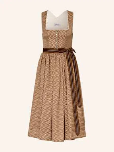 Grasegger Sukienka Bawarska Brianna orange pomarańczowa