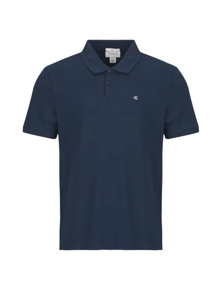 Polo majica Calvin Klein Jeans plava
