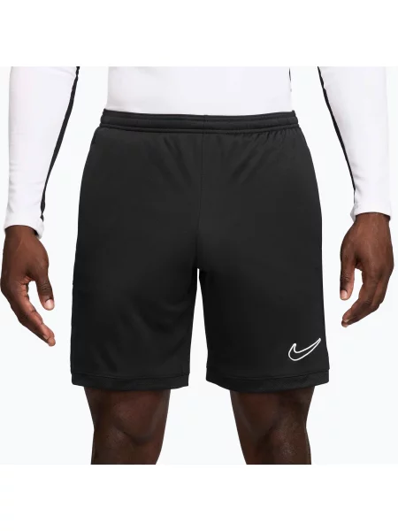 Pantaloni scurți de fotbal pentru bărbați Nike Dri-Fit Academy black/black/white alb