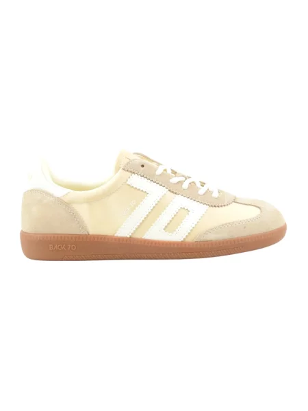 Sneakersy Back70 skórzane beżowe