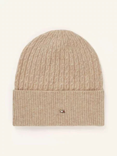 Tommy Hilfiger Čepice béžová khaki