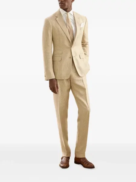 Μπλέιζερ Ralph Lauren Purple Label διπλόκουμπα μωβ