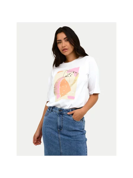 Футболка Kaffe белая