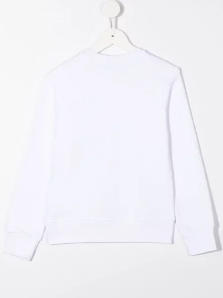 Dětska mikina Dsquared2 bílá