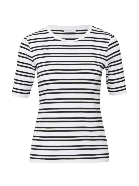 COMMA Majica črna bela