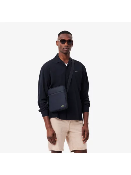 Сумка через плечо Lacoste синяя