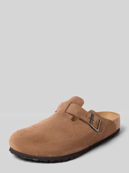 Trampki Birkenstock zamszowe brązowe