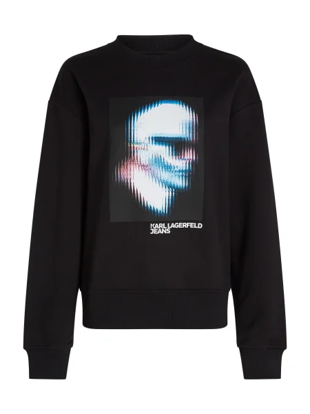 Hanorac Karl Lagerfeld Jeans alb