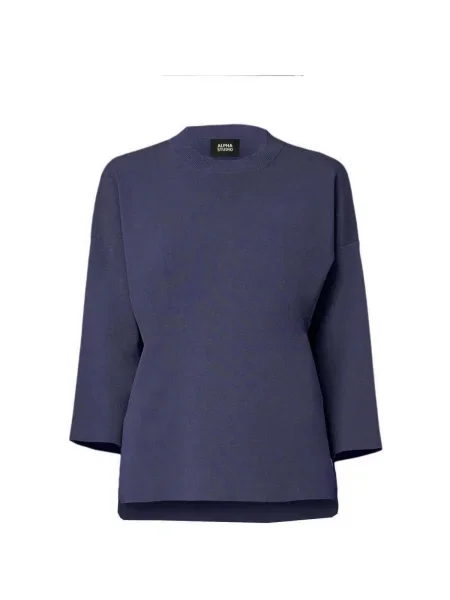 Sveter Alpha Studio modrá