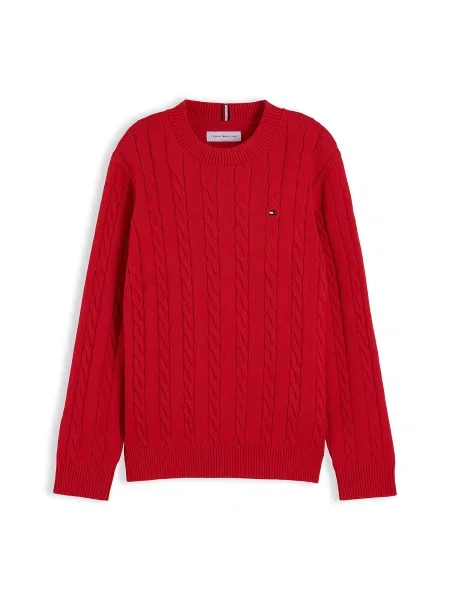 TOMMY HILFIGER Pulover roșu