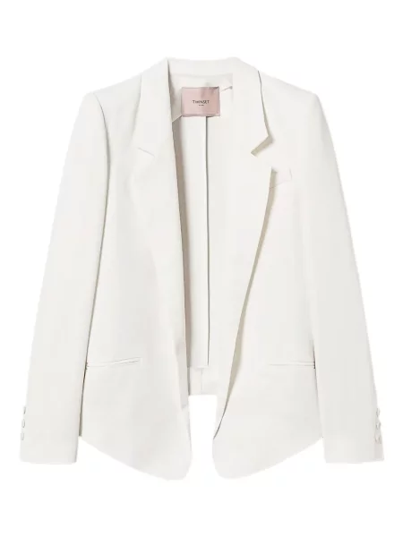 Sacou Twinset alb