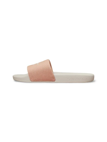 Calvin Klein Jeans Papucs púder fehér
