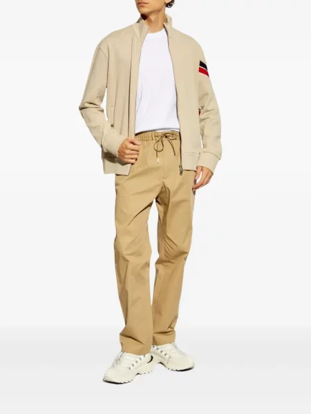 Koszulka Moncler z logo biała