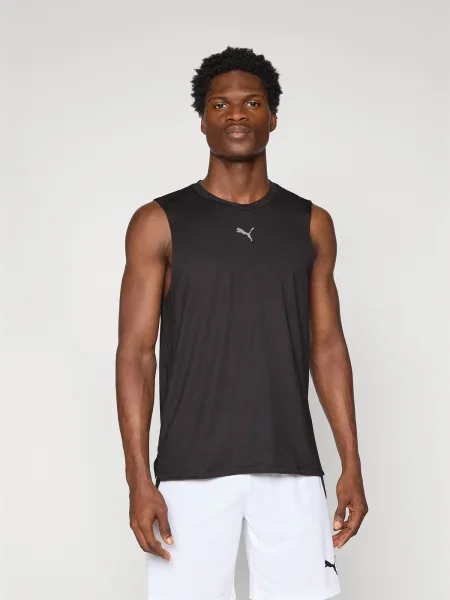 PUMA Funkčné tričko Cloudspun sivá čierna
