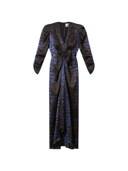 Rochie Isabel Marant de mătase negru