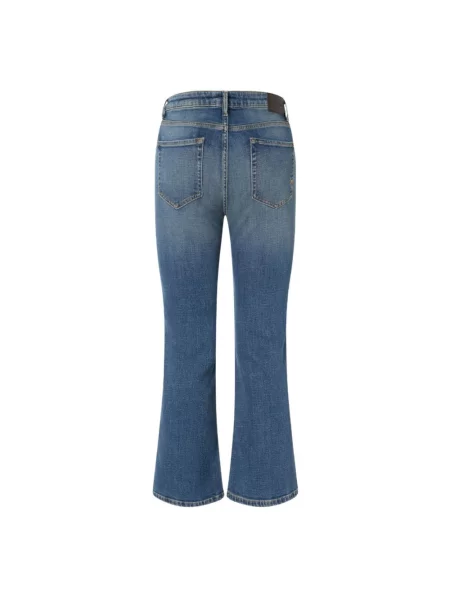 PINKO Jeansy Kobieta Denim Dżinsy bootcut z denimu o średnim odcieniu niebieski