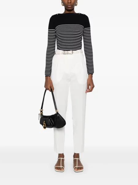 Pantaloni Max Mara alb
