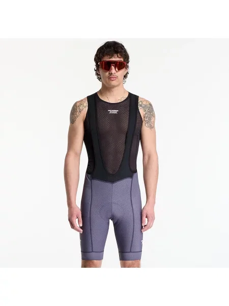 Pantaloni scurți Pas Normal Studios Essential Bibs Iron Grey S gri